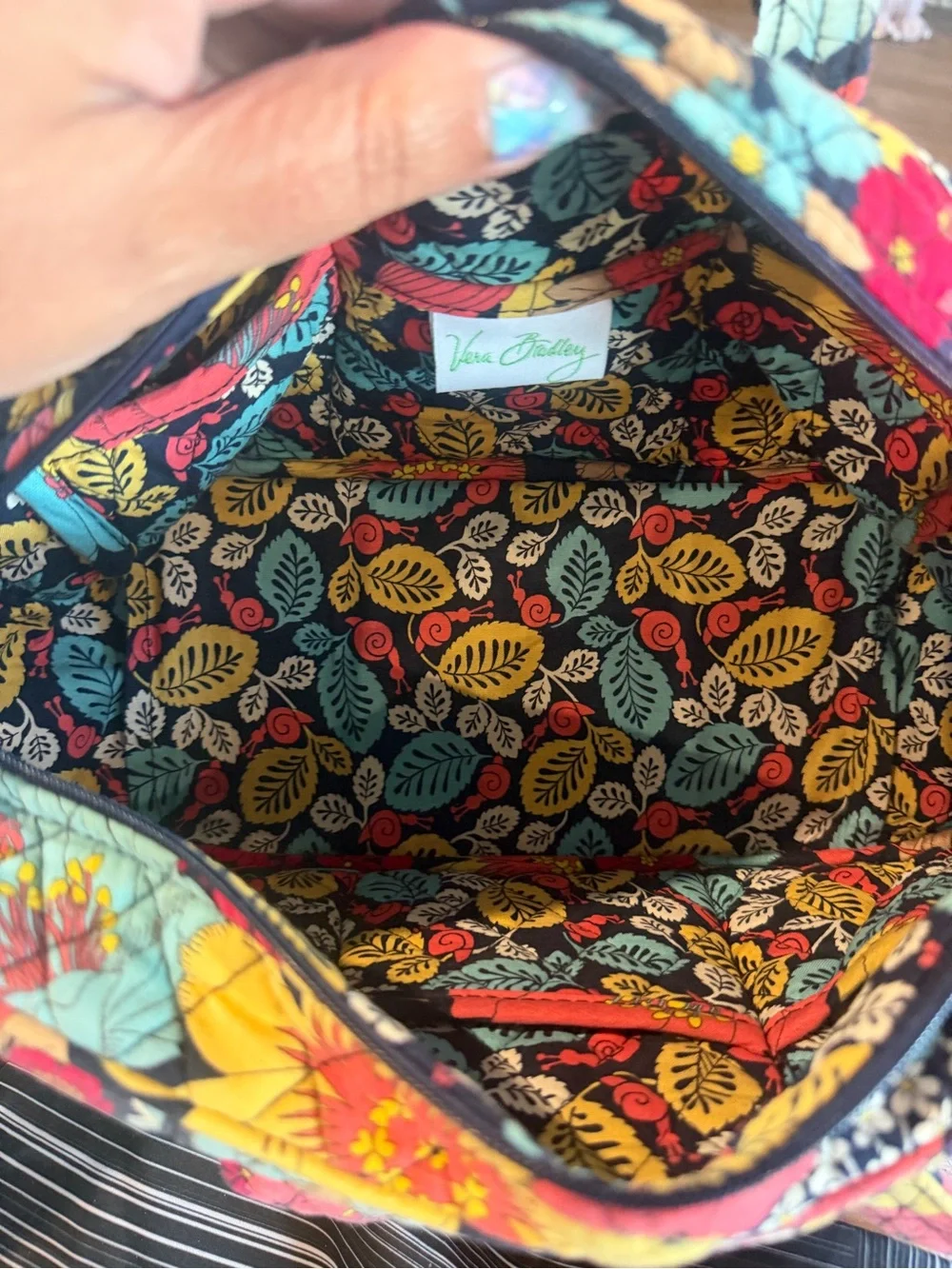 Vera Bradley quilted vera